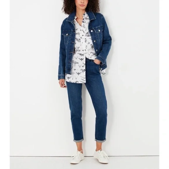 NWT Joules Kristin Pie Crust Shirt - Picture 9 of 11